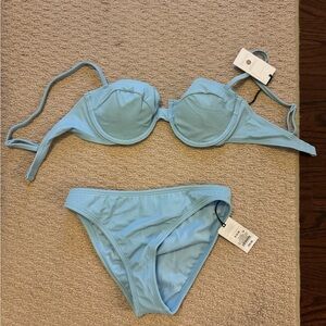 Light Blue Bikini Set